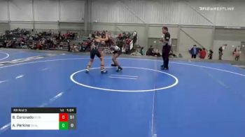 100 lbs Prelims - Beyonce Coronado, Cowgirls Black vs Aiyana Perkins, OK Supergirls Blue