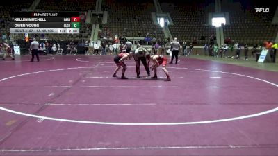 1A-4A 106 Quarterfinal - Owen Young, Cleburne County vs Kellen Mitchell, Oak Grove