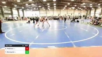 170 lbs Consi Of 8 #1 - Ezekiel McEwen, WA vs Trenton Blomquist, AZ