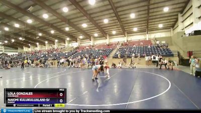 105 lbs 1st Place Match - Lola Gonzales, Colorado vs Naiomi Kulukulualani-Sales, Hawaii