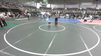 40 lbs Quarterfinal - Kiah Alcon, Stout Wr Acd vs Xavier Alcon, Duran WC