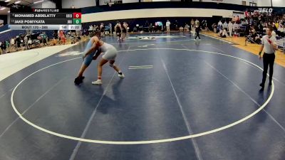 285 lbs Cons. Round 1 - Mohamed Abdelatty, Ursinus vs Jake Pomykata, Johns Hopkins