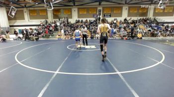 126 lbs Quarterfinal - Evan Cavicchia, Weston vs Matthew Carrozza, Brookfield