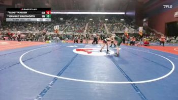 140 lbs Cons. Round 2 - Kloey Walker, Rawlins vs Kamille Wadsworth, Green River