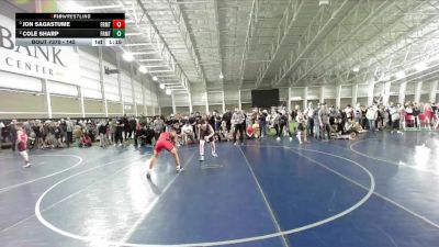 145 lbs Semifinal - Jon Sagastume, Westlake Wrestling Club vs Cole Sharp, Uintah Wrestling