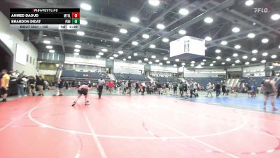 125 lbs Cons. Semi - Ahmed Daoud, Rome vs Brandon Didat, Pikeville