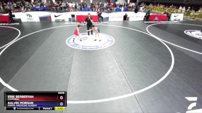 49 lbs Cons. Round 3 - Erik Berberyan, California vs Kalvin Morgan, Marvel Wrestling Academy