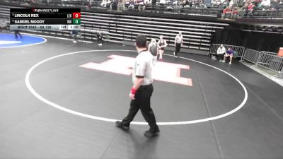 6A 126 lbs Cons. Semi - Lincoln Rex, Lehi vs Samuel Moody, Riverton