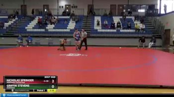 141 lbs Cons. Round 1 - Griffin Stevens, Dubuque vs Nicholas Springer, Nebraska Wesleyan