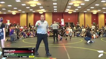 98 lbs Round 1 (6 Team) - Gianna Hoskins, MYWAY Metro vs Kayden Tinkey, MI Queen Of The Mats