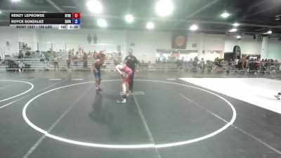 109 lbs Consi Of 4 - Renzy LeProwse, Other Team vs Royce Gonzalez, Savage House WC