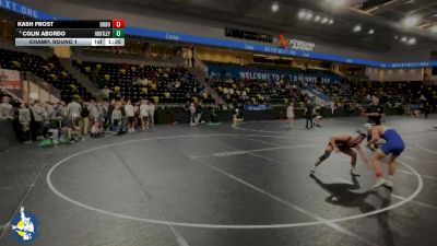 120 lbs Champ. Round 1 - Colin Abordo, Huntley vs Kash Frost, Don Bosco