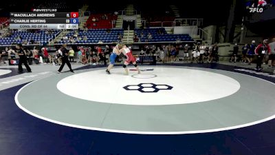 175 lbs Cons. Rd Of 64 - Macullach Andrews, FL vs Charlie Herting, CO