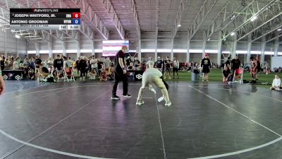 132 lbs Champ. Round 2 - Joseph Whitford, Jr., Sanderson Wrestling Academy vs Antonio Grooman, Wyoming