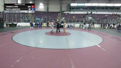 207 lbs Cons. Round 3 - Izabella Luna, New Jersey City University vs Maya Landefeld, Misericordia
