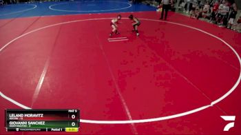 55 lbs Semis (4 Team) - Leland Moravitz, Rocori vs Giovanni Sanchez, Worthington