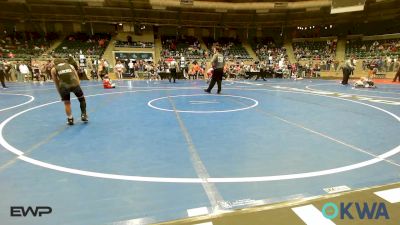 70 lbs Rr Rnd 3 - Jack Kilgore, Henryetta Knights Wrestling Club vs Leon Sanchez, Owasso Takedown Club