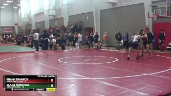 149 lbs Finals (2 Team) - Blaise Kokkales, Adrian College vs Frank DiMarco, John Carroll Univ