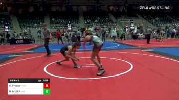 112 lbs Rr Rnd 3 - Kade Freeze, MIDWEST DESTROYERS vs Brayden MIXAY, Lions Elite