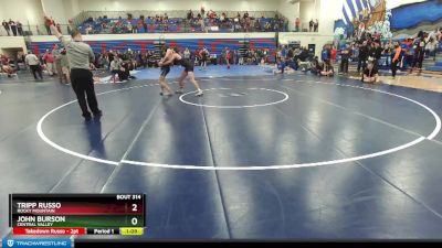 145 lbs Cons. Round 3 - Tripp Russo, Rocky Mountain vs John Burson, Central Valley