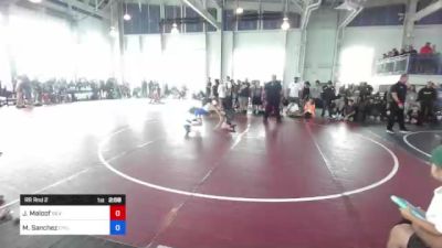 95 kg Rr Rnd 2 - Jacob Maloof, Silverback WC vs Michael Sanchez, Cyclones