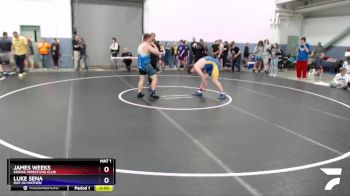 285 lbs Round 1 - Luke Sena, Mat-Su Matmen vs James Weeks, Kodiak Wrestling Club