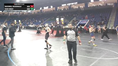 138 lbs Round Of 64 - Maxwell McDonald, Natick vs Hadi Sibay, Shawsheen