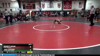 126 lbs Round 3 - Jack Stevens, Clear Creek-Amana vs Emmett Kruse, Fort Madison
