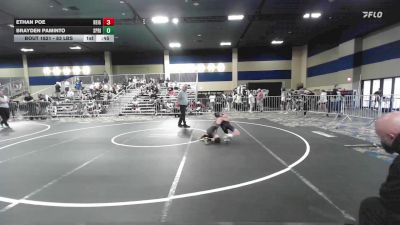 83 lbs Consi Of 8 #2 - Ethan Poe, Reign WC vs Brayden Paminto, Spring Hills WC