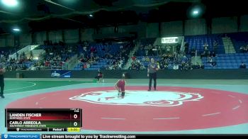 125 lbs 5th Place Match - Carlo Arreola, Southwest Minnesota State vs Landen Fischer, Northern State