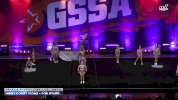 West Coast Icons - Pop Stars [2026 L2 Youth - Flex - D2 Day 2] 2026 GSSA Grand Nationals