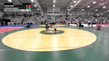 120 lbs Round Of 16 - Justin Jones, VA vs Santiago Ramirez, TX