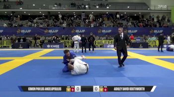 Ashley David Southworth vs Kimon Pavlos Angelopoulos 2025 European Jiu-Jitsu IBJJF Championship