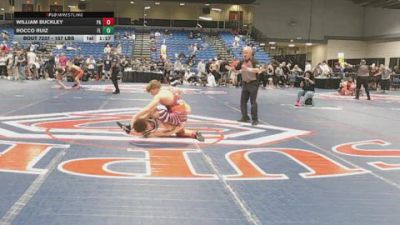157 lbs Consi Of 32 #2 - William Buckley, PA vs Rocco Ruiz, FL