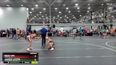98 lbs Semis (4 Team) - Brody Neil, Force WC vs Andrew Lichter, Town Wrestling VHW