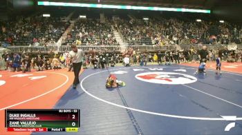 53 lbs Cons. Round 4 - Zane Vallejo, Sheridan Wrestling Club vs Duke Ingalls, WR Wildcats Wrestling