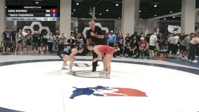 130 lbs Champ. Rd Of 32 - Anna Buurma, WOW Wrestling Club vs Maya Fiodorova, Gold Rush Wrestling Academy Reno
