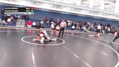 120 lbs Placement Matches - Sawyer Swarm, Kearney vs Khloe Wiseman, Adams Central