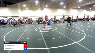 78 kg Semis - Matthew Gruszka, MadDog Wrestling Academy vs Jon Daniels, Michigan