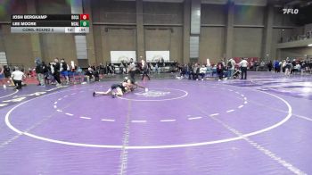 126 lbs Cons. Round 5 - Josh Bergkamp, Dowling Catholic vs Lee Moore, McAlester