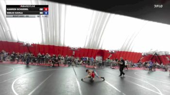 80 lbs Champ. Round 1 - Kamren Schuebel, Cadott Wrestling Club vs Emilio Davila, Ringers Wrestling Club