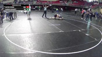 95 lbs 2nd Place Match - Aaron Schuett, Trojan Wrestling Club vs Hayes Hoier, Tekamah Herman Wrestling Club