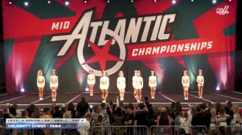 Celebrity Cheer - FAB4 [2026 L4 Senior - D2 - Small Day 2] 2026 MidAtlantic Championship Grand Nationals