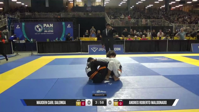 Andres Roberto Maldonado vs Maxden Carl Salonga 2025 Pan Kids Jiu-Jitsu ...