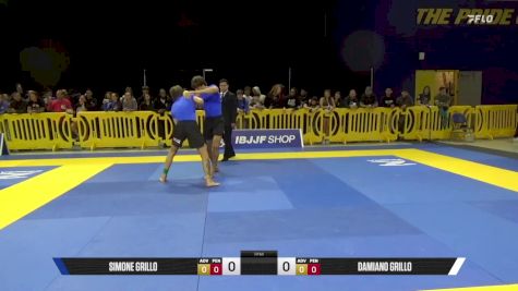 Damiano Grillo vs Simone Grillo 2025 Pan IBJJF Jiu-Jitsu No-Gi Championship