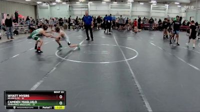 88 lbs Round 6 (8 Team) - Wyatt Myers, Killer Elite vs Camden Magluilo, Warhawks Wrestling