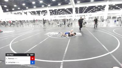 73 lbs 5th Place - Leonardo Ramos, Aniciete TC vs Ethan Urlacher, Other Team