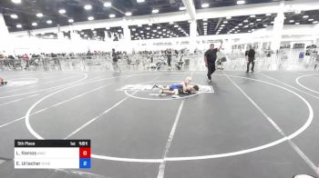 73 lbs 5th Place - Leonardo Ramos, Aniciete TC vs Ethan Urlacher, Other Team