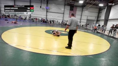 84 lbs Round 3 (12:30pm Saturday) - Logan Laklahni, Team Ohio vs Lukas Cala, NCWAY National Team