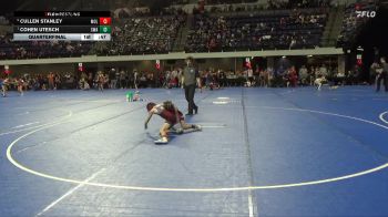 70 lbs Quarterfinal - Cohen Utesch, Siouxland Wrestling Academy vs Cullen Stanley, Mollitium